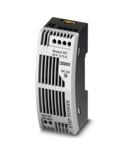 Alimentation électrique sur rail DIN MT-STEP-PS/1AC/24DC/0.75/FL 18W 24V 0.75A, entrée 85-264VAC, efficacité 84%, IP20, automatisation industrielle - Product Image 1
