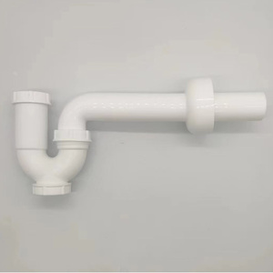Cina <span class=keywords><strong>sifon</strong></span> 1 1/2 in PVC lavello S trappola di scarico in plastica P trappola per lavabo - Product Image 3
