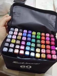 قلم تحديد جرافيكي مطلوب للفنان 60 لونًا تصميم للرسوم المتحركة للتلوين والتمييز - Product Image 1