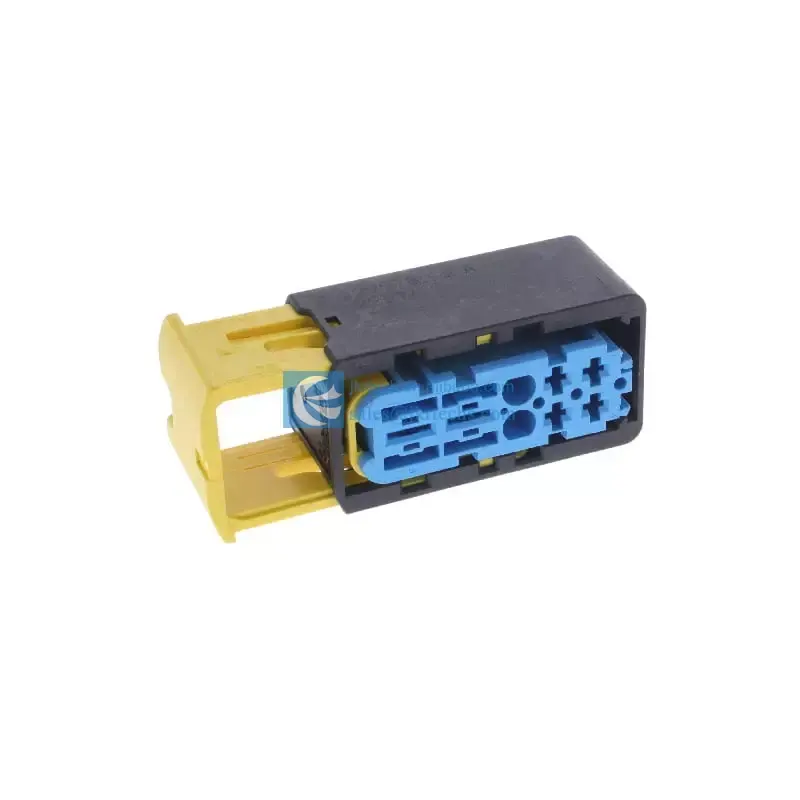 Tyco Connectors 4-2299782-2 Rectangular Housings Receptacle 8POS 422997822 Connector Series Heavy Duty Sealed MCP 2.8/6.3 Blue