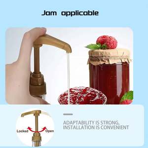 Suministro Directo de Fábrica: Bomba Dosificadora de Plástico Reutilizable de Grado Alimenticio 28/400 para Miel, Jarabe, Leche, Té, Líquidos Torani y Tapas de Botella - Product Image 2