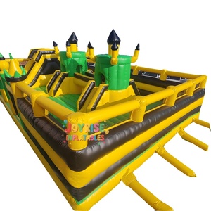 Parque infantil al aire libre Juegos Inflables Gigantes Castillo inflable y carrera de obstáculos - Product Image 3