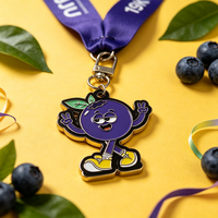 Medalla de Metal Personalizada con Logotipo, Diseño Único, 3D, Hueca, Esmaltada, para Maratón Deportivo, Medalla Giratoria Personalizada para Recuerdo