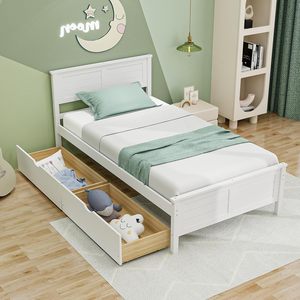 <span class=keywords><strong>Lit</strong></span> simple pour enfants en bois massif économique à bord large pliable avec tiroir <span class=keywords><strong>Lit</strong></span> superposé moderne pour garçon et fille Chambre d'école <span class=keywords><strong>Lit</strong></span> princesse - Product Image 6