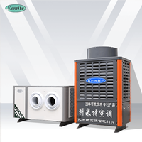 Aire Acondicionado Industrial Kemite Smart Control con Compresor Scroll R410A, Enfriamiento Evaporativo, Sistema HVAC AHU Split para Uso en Fábrica