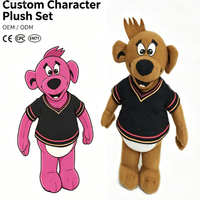 Ours en peluche sur mesure mini-jouet en peluche vente en gros de poupées en peluche mascotte ours polaire