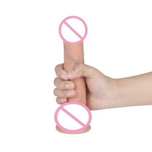 Mainan seks wanita Dildo dewasa mainan seks silikon Dildo perasaan Suction Real Touch untuk obral pria dewasa - Product Image 4