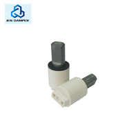 Amortisseur rotatif à fermeture douce bidirectionnel/unidirectionnel à huile hydraulique pour glissière de tiroir