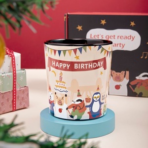 Nuevo estilo popular Navidad estilo americano <span class=keywords><strong>taza</strong></span> de café de cerámica promoción personalizada regalo tazas de leche Regalo de Cumpleaños <span class=keywords><strong>taza</strong></span> mágica - Product Image 5