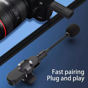 Không dây 3.5 mét Lavalier máy ảnh microphone, Micro không dây cho <span class=keywords><strong>PC</strong></span> máy tính xách tay, điện thoại <span class=keywords><strong>Mic</strong></span> cho ghi âm cuộc phỏng vấn video trực tiếp vlog - Product Image 4