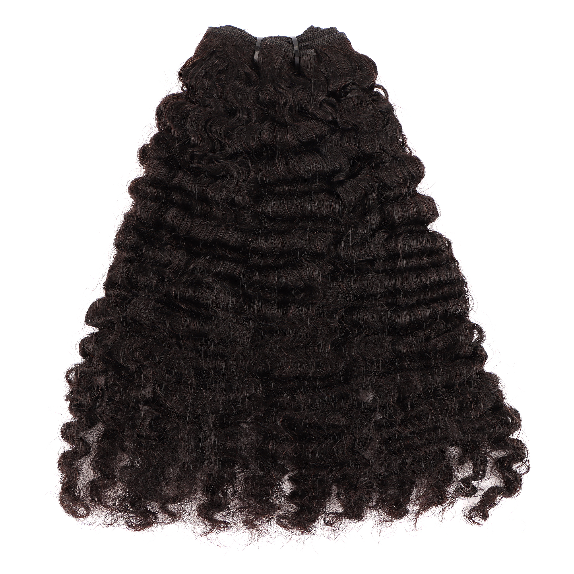 vast Cheveux Naturel 100% Raw Cambodian Deep Curly Human Hair Weave Virgin Soft Burmese Curly Cambodian Hair Bundles - Image 2