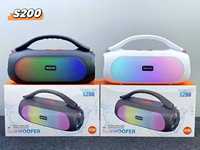 Liquidation de stock : 1000 pièces – Enceinte extérieure puissante 40W avec lumières RGB, caisson de basses Hi-Fi portable pour enceinte intelligente 5.3