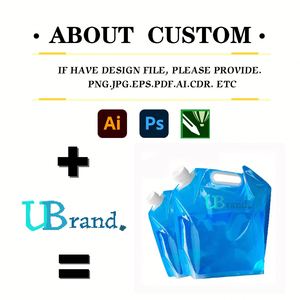 Portable Folding Water Bag <b>for</b> Outdoor Activities Handheld Leakproof and Space Saving - Product Image 2