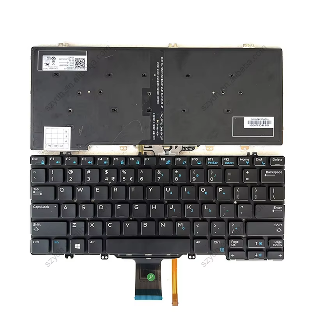 New Backlit Teclado UI US English Laptop Keyboard for Dell Latitude 5280 5288 5290 7280 7290 7380 7390 5289 2in1 7389 2in1 7390