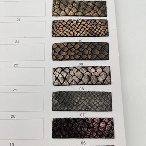 Động Vật In Vải Da Kim Loại Phim Kim Loại Rắn Da <span class=keywords><strong>Python</strong></span> Bắt chước Da Tổng Hợp Dệt - Product Image 5