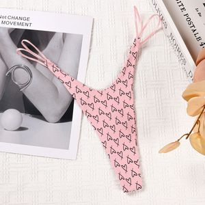 Cinturón fino estampado para mujer, ropa interior sexy sin costuras de una pieza, ropa interior cómoda y transpirable, pantalones triangulares para mujer - Product Image 1