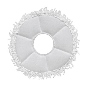 Ecovacs chenille ผ้าถูพื้นทรงกลม130มม. ใช้ซ้ำได้สำหรับ X2S X1 T10 T30หุ่นยนต์ดูดฝุ่น T50pro - Product Image 2