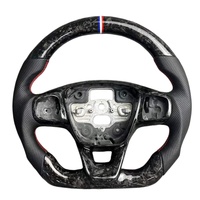 Volant en fibre de carbone forgé pour Ford Mondeo Focus ST MK2 MK7 Fiesta 2013 2014 2015 2016 2017 2018 2019 2020 2021