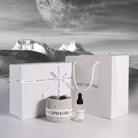 Parfum de luxe pour la décoration de la maison aromathérapie pierre de diffusion en cristal naturel bougie parfumée coffret cadeau