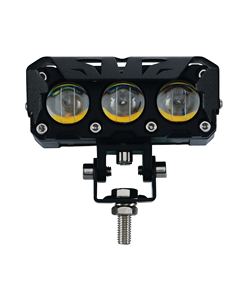 Feux avant à LED, feux de jour, projecteur haute luminosité pour moto tout-terrain, feux LED blancs <span class=keywords><strong>et</strong></span> jaunes clignotants pour voiture - Product Image 2