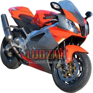 Kit de carénage pour <span class=keywords><strong>Aprilia</strong></span> Mille <span class=keywords><strong>RSV</strong></span> <span class=keywords><strong>1000</strong></span> <span class=keywords><strong>R</strong></span> RR RSV1000RR 11LQ.40 RSV1000R RSV1000 1000R 04 05 Orange argent 06 2004 2005 2006 Carrosseries - Product Image 1