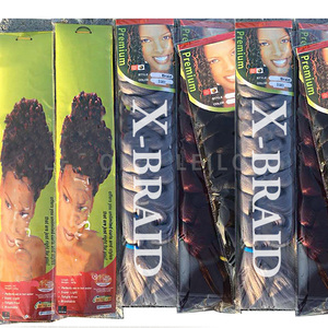 Estensioni per Capelli Sintetici Intrecciati con Texture Yaki da 165g, <span class=keywords><strong>Extension</strong></span> per Capelli all'Uncinetto, Estensioni Naturali per Capelli Afro per Donne di Colore - Product Image 2