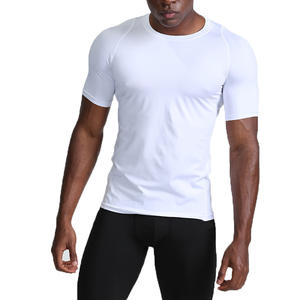 Maglietta sportiva sportiva da <span class=keywords><strong>uomo</strong></span> Slim Fit a maniche lunghe da ginnastica personalizzata per allenamento di calcio alla moda abito in maglia sportiva da <span class=keywords><strong>uomo</strong></span> - Product Image 5