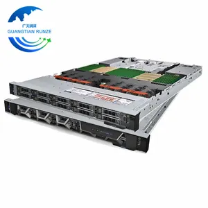 RST asli intel xeon E-2288G 32G 1T H730 D ell Poweredge R340 1U server rackmount server