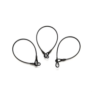 EAS Tag Lanyard แท็กการรักษาความปลอดภัยห่วงเชือกเส้นเล็กหลายเส้นลวดเหล็กสำหรับกระเป๋า/กระเป๋าเพื่อป้องกันการโจรกรรม - Product Image 1