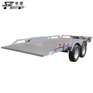 Carretilla plegable pequeña para coche, transportador, remolque, con gancho - Product Image 6