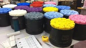 Colori arcobaleno per sempre scatola rosa europa eterna per sempre scatola di <span class=keywords><strong>rose</strong></span> per sempre <span class=keywords><strong>rose</strong></span> in una scatola - Product Image 3
