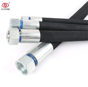 Süper arter ISO18752 DC yüksek basınç 4 katmanlı çelik tel Spiral kauçuk hortum aşıyor - Product Image 2