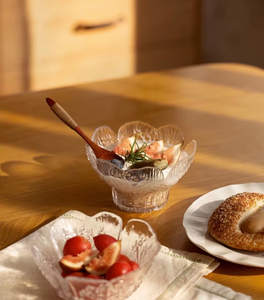 En gros, Bols à dessert en verre jetables en stock et Ensembles de vaisselle, Coupes à glace, Assiettes à fruits vintage pour fêtes et restaurants - Product Image 6
