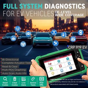 Khởi động crp919 EV năng lượng mới xe máy quét EV quét công cụ 43 dịch vụ ECU mã hóa 2 năm miễn phí cập nhật công cụ Chẩn đoán - Product Image 5