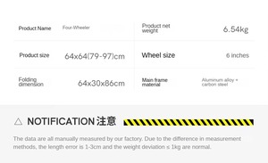 Marcheur et déambulateur pour enfants réglables en hauteur et en largeur avec alimentation directe en usine - Product Image 4