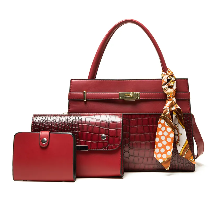 2022 Hot sale Factory price Classical designer 3 pcs SET women's bag tote bag Handbag