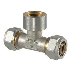 Raccordo a Compressione Femmina TDM per Tubi Multistrato 32 X 1\" X 32 (3.0) mm Condotti e Raccordi - Product Image 1