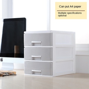 Sinh Viên Văn Phòng Đa-Hai Lớp Máy Tính Để Bàn Lưu Trữ Giá Với Nhựa Ngăn Kéo Tủ Kệ Sách Cho Văn Phòng Phẩm Sách Đồ Lặt Vặt Lưu Trữ - Product Image 2