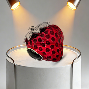 <span class=keywords><strong>Bracelet</strong></span> en argent pur 925 pour femmes, motif pomme rouge, fraise, cerise en forme de cœur, <span class=keywords><strong>bracelet</strong></span> en verre, <span class=keywords><strong>bracelet</strong></span> à perles DIY - Product Image 3