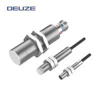 Capteur de Proximité Inductif ICA30MN15E2-2 à Faible Coût, Conception Cylindrique Universelle M30, Non Encastré, 15mm, NO/NC, 2 Fils, 24V DC, IP67, 100HZ