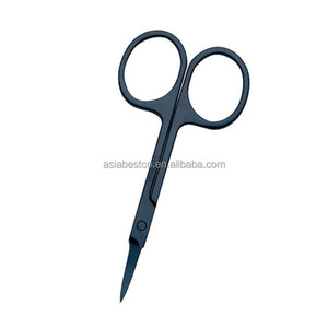 Thép không gỉ công cụ làm móng tay sắc nét cong tip làm móng tay lớp biểu bì kéo - Product Image 5