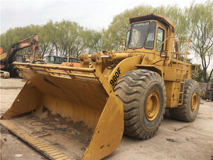 Chargeuse sur pneus Caterpillar 980F d'occasion, faible nombre d'heures de fonctionnement, engin de construction lourd, en stock - Product Image 4