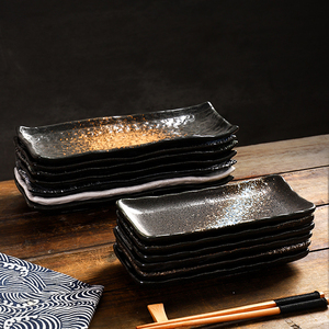 <span class=keywords><strong>Platos</strong></span> Rectangulares de Diferentes Tamaños, 8.5 y 11 Pulgadas, <span class=keywords><strong>Platos</strong></span> de <span class=keywords><strong>Sushi</strong></span> de <span class=keywords><strong>Cerámica</strong></span> Estilo Japonés <span class=keywords><strong>para</strong></span> Restaurante - Product Image 4