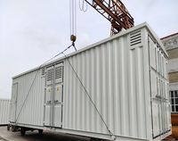 Poste de transformateur compact préfabriqué extérieur en conteneur 10 kV 630 kVA-2500 kVA pour la distribution d'énergie industrielle