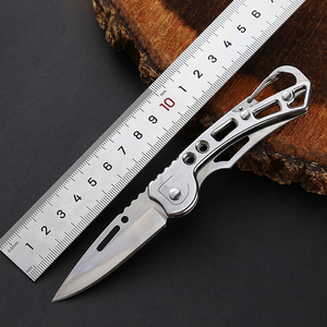 Bochen سعر جيد في الهواء الطلق غير القابل للصدأ شفرة قابلة للطي التخييم جيب صغير قابل للطي الصيد الصغيرة المحمولة سكين Carabiner الفاكهة - Product Image 5