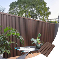 Panneau mural WPC Great Wall co-extrudé brossé 2900x26mm, matériau de construction moderne de haute qualité, imperméable et décoratif, vente en gros