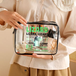 Sacs de toilette de voyage en PVC transparent pour femmes, 1 pièce - Product Image 3