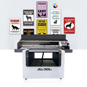 Jucolor 50cm baskı yükseklik 90*120cm çift 9060 Impresora UV yazıcı akrilik topları bardak A1 UV Flatbed yazıcı
