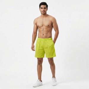 Shorts de sport d'été pour hommes 2026, séchage rapide, respirant, en maille, pour fitness, plage, avec cordon élastique doux, taille mi-haute, livraison DDP - Product Image 1