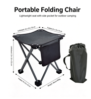 Chaises de camping modernes pour jardin avec tissu Oxford et métal ferme pour une relaxation confortable en extérieur